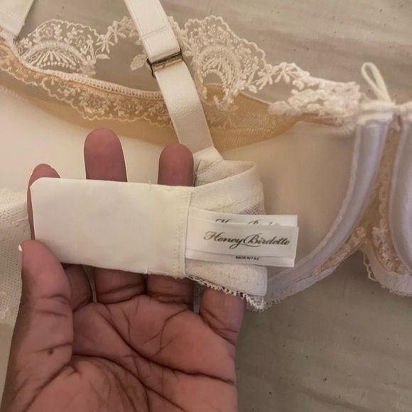 Charlotta Ivory Bra - Picture 2 of 12
